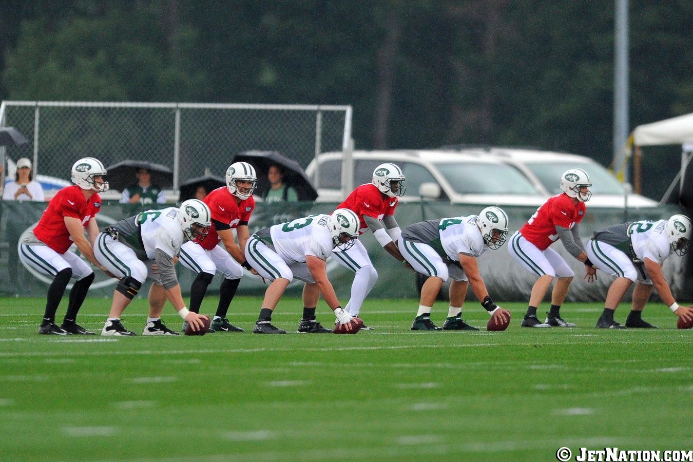 Jets QBs Training Camp