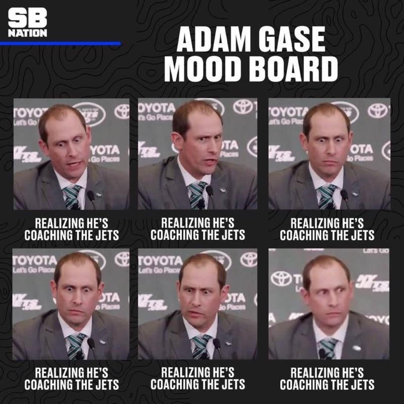 Adam Gase's 'intense' eyes steal Jets press conference - Page 2 ...
